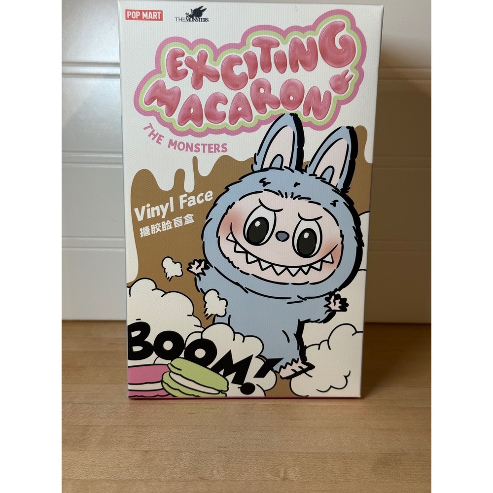 POP MART The Monsters Exciting Macaron Vinyl Face Blind Box Figure Toy